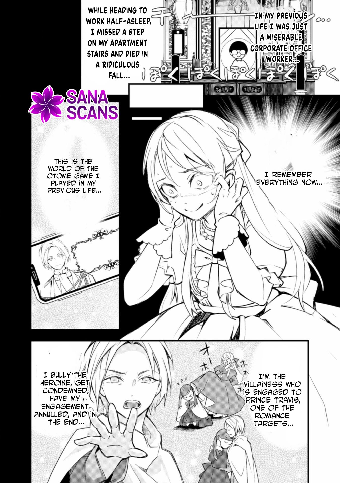 Reborn as a Villainess, Avoiding Ruin with a Hidden Elite Prince Chapter 1 - . Page 10